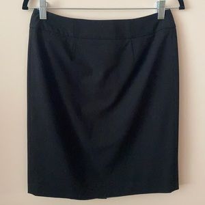 Calvin Klein Black Suit Skirt